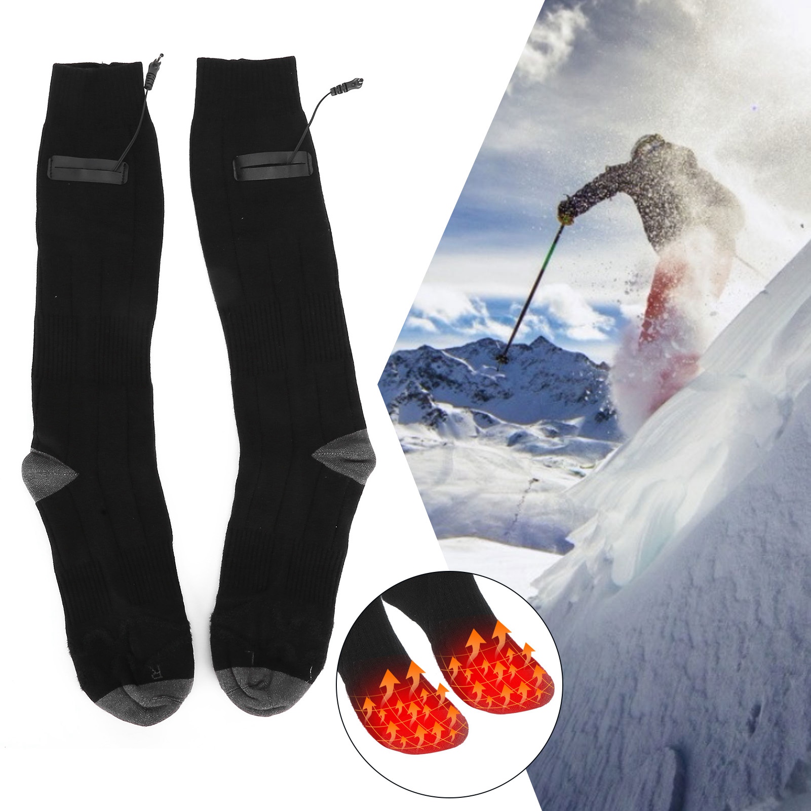 Electric Socks Heated Socks Wi - Thermal Sock Winter 评论和价格
