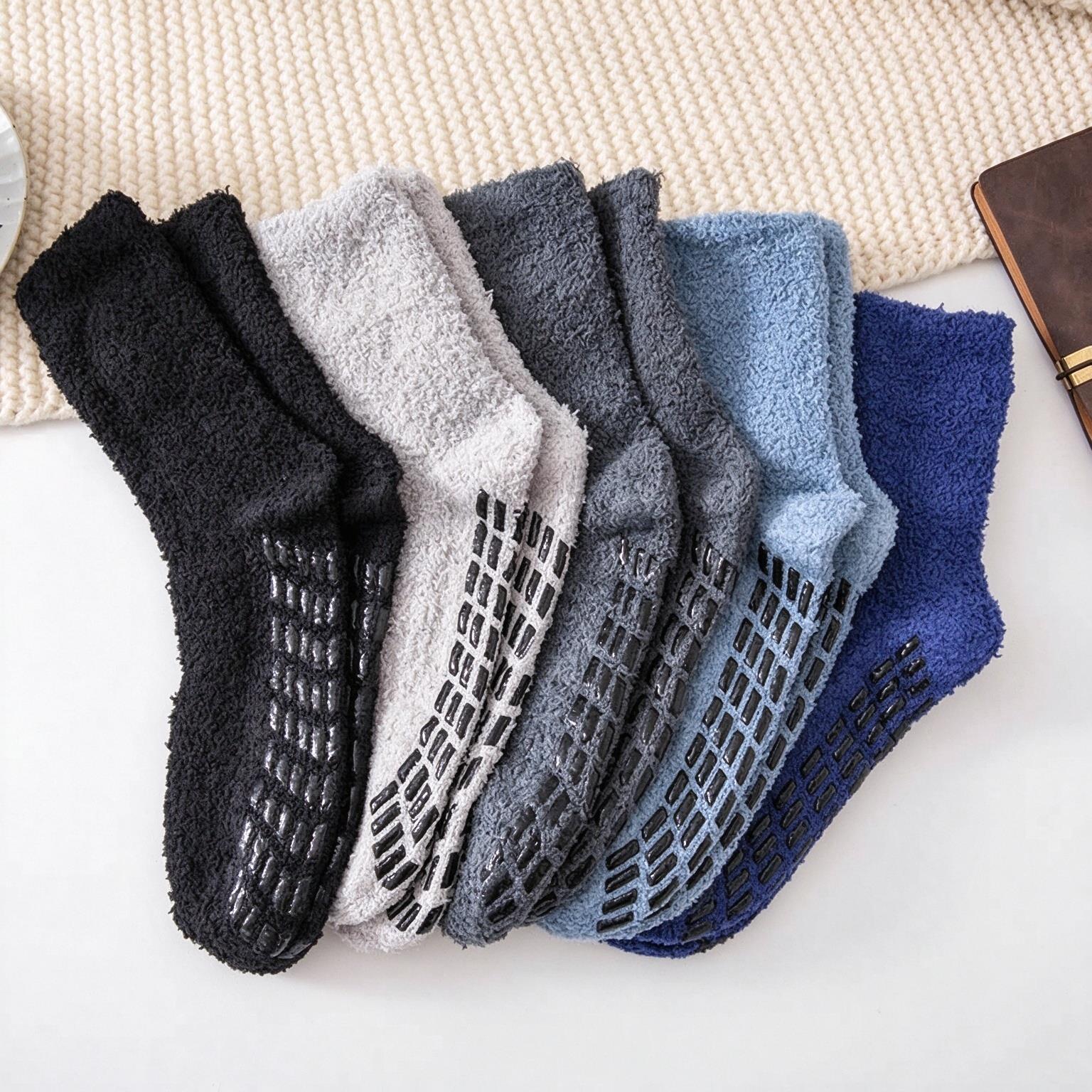 5 Pairs Men's Crew Socks Autum - Thermal Sock Winter 评论和价格