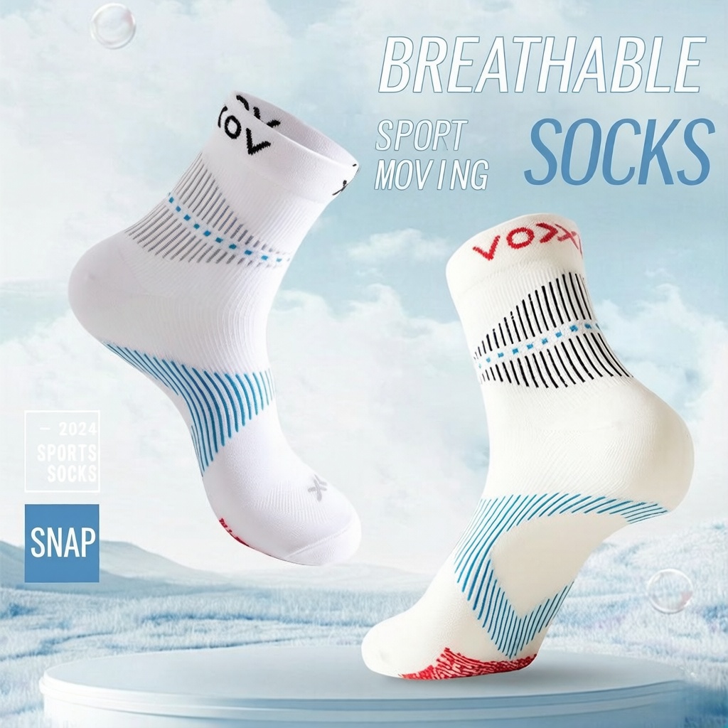 WRELS 1/2/3 Pairs Running Spor - Athletic Sock Cushion 评论和价格