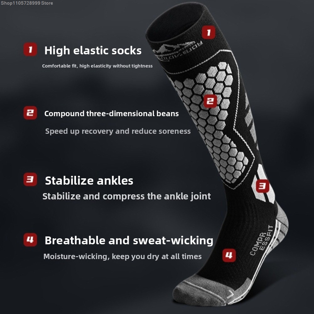 Ski Socks Thermal Compression  - Thermal Sock Winter 评论和价格