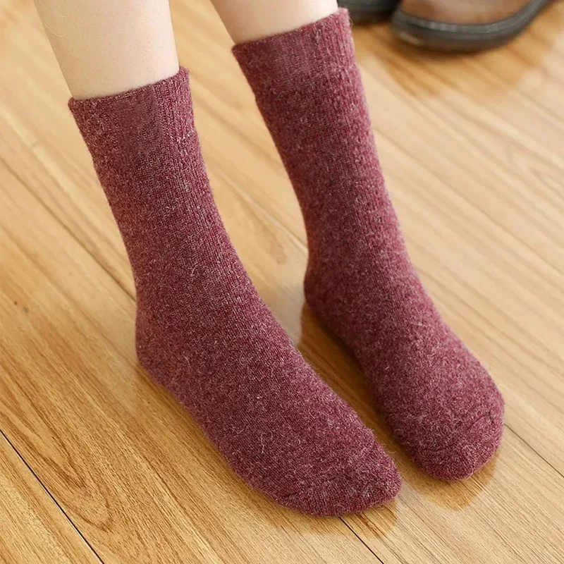 Winter Warm Men Socks Wool Men - Thermal Sock Winter 评论和价格