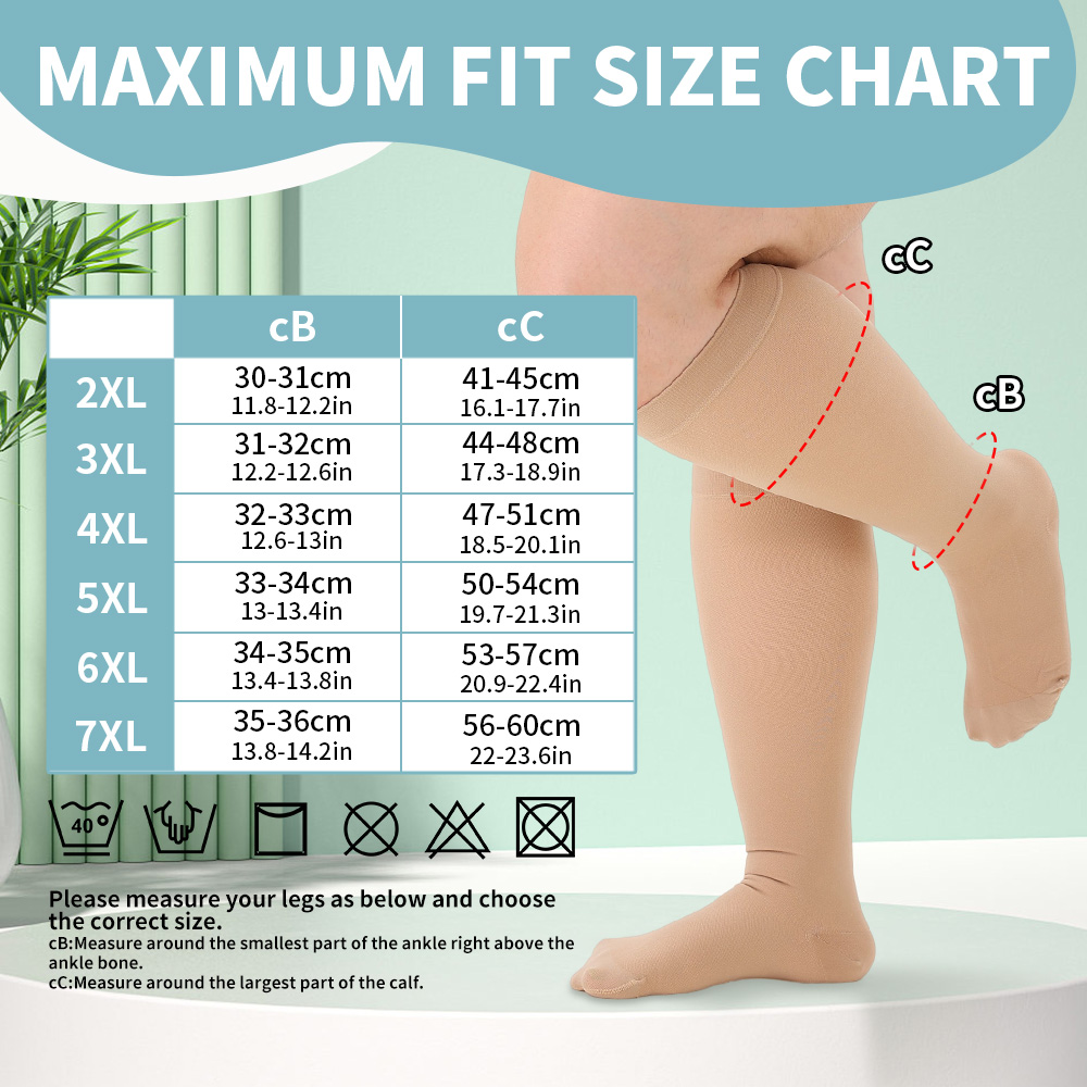 Legbeauty 23-32mmHg Medical Co - Compression Sleeve Calf 评论和价格