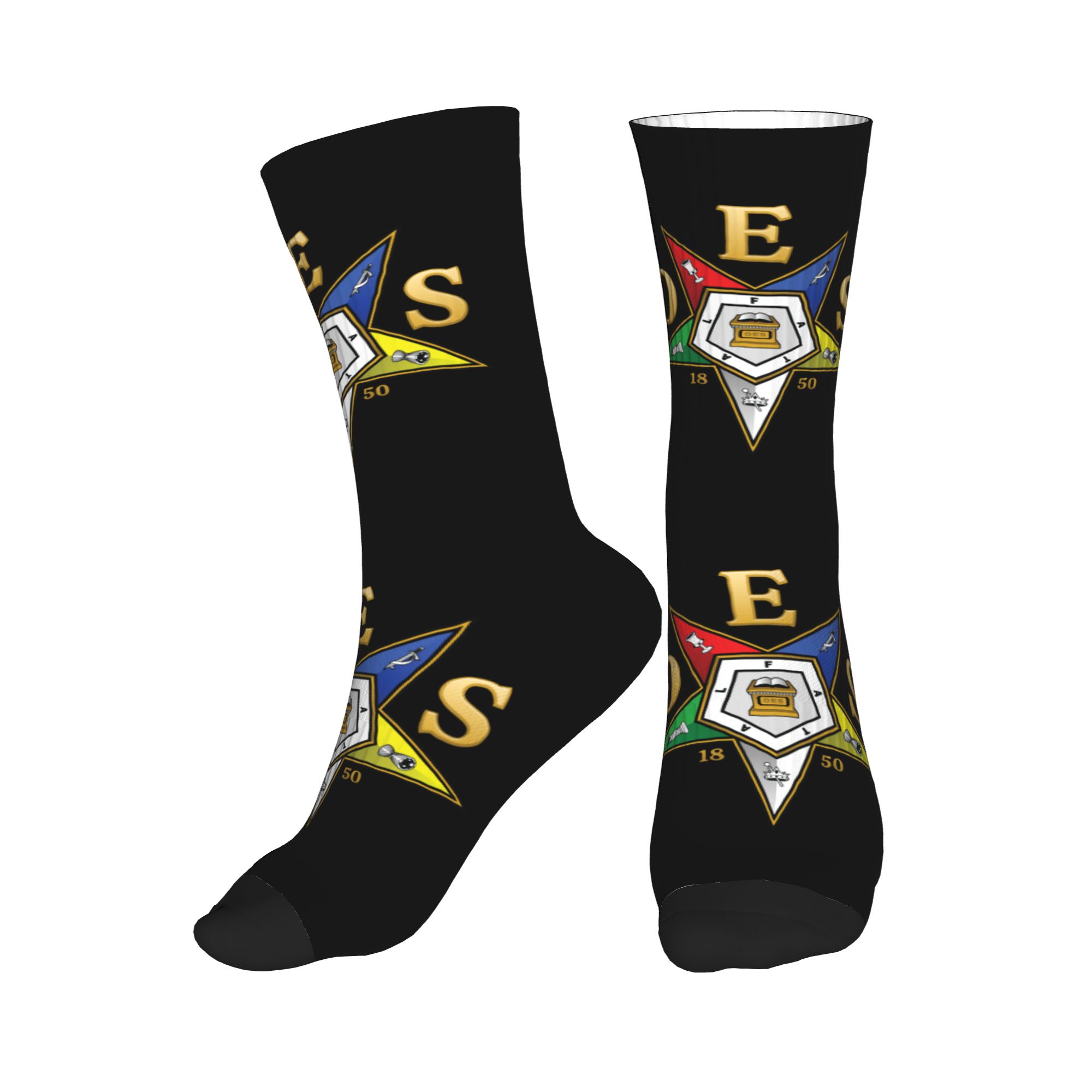 OES Emblem Order Of The Easter - Dress Sock Men 评论和价格